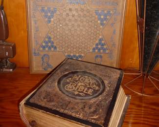 LARGE antique bible