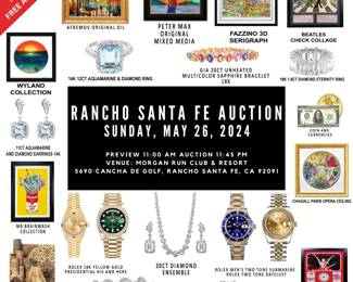 Rancho Santa Fe Auction