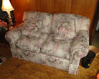 Floral Loveseat
