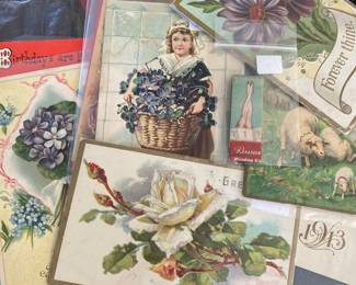 Vintage postcards
