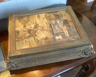 Antique cabinet box