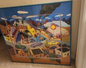 "Ajo Al’s" by Stephen Morath & Mat Design by Christine of Santa Fe