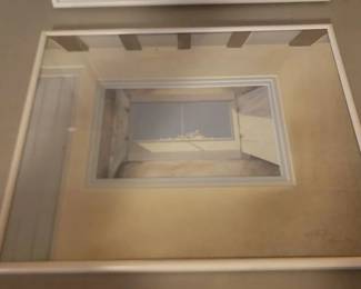 "Greek Window" James Harrill & Mat Design by Christine