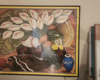 "Blue Vase and Pomegranate" by Linda Carter Holman