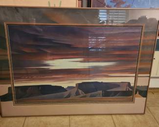 Southwest art by Ed Mell & Mat Unsigned