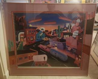 "Where The Wild West Went" by Stephen F Morath Mat Unsigned

