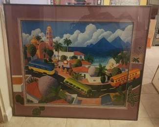 "La Pacifica" by Stephen F Morath (Hand Signed) & Mat Unsigned