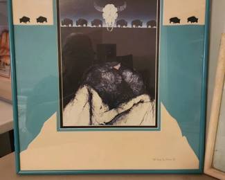 "Georgia on my Mind" by Amado Pena & Mat Design by Christine of Santa Fe

