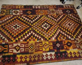 Vintage Turkish Kilim Rug

