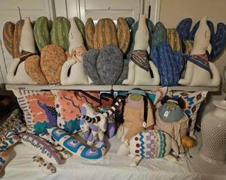 Southwest Hand Painted Pillows