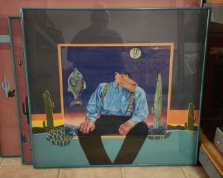 "Catcher of Fish" by Markus Pierson & Mat Design by California Artist