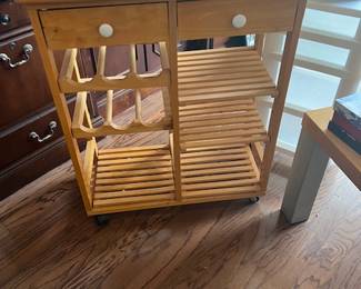 Tiled island on wheels $30