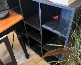 $30 Black Bookshelf