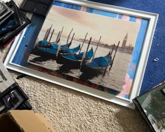 Canvas wall art - $10