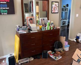 Dresser w/ mirror. $150 Part of a set.