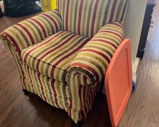 Fabric Arm Chair - Needs to be cleaned - $50