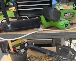 Electric chainsaw - $40 (make sure it works before purchasing)