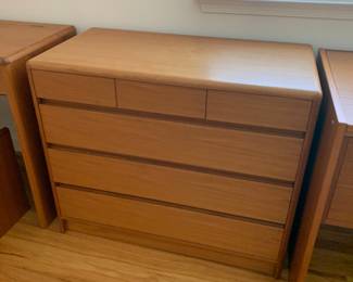Mid century modern teak dresser