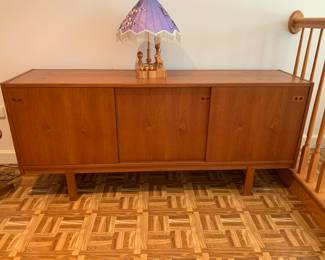 Mid century modern Danish Koford teak credenza