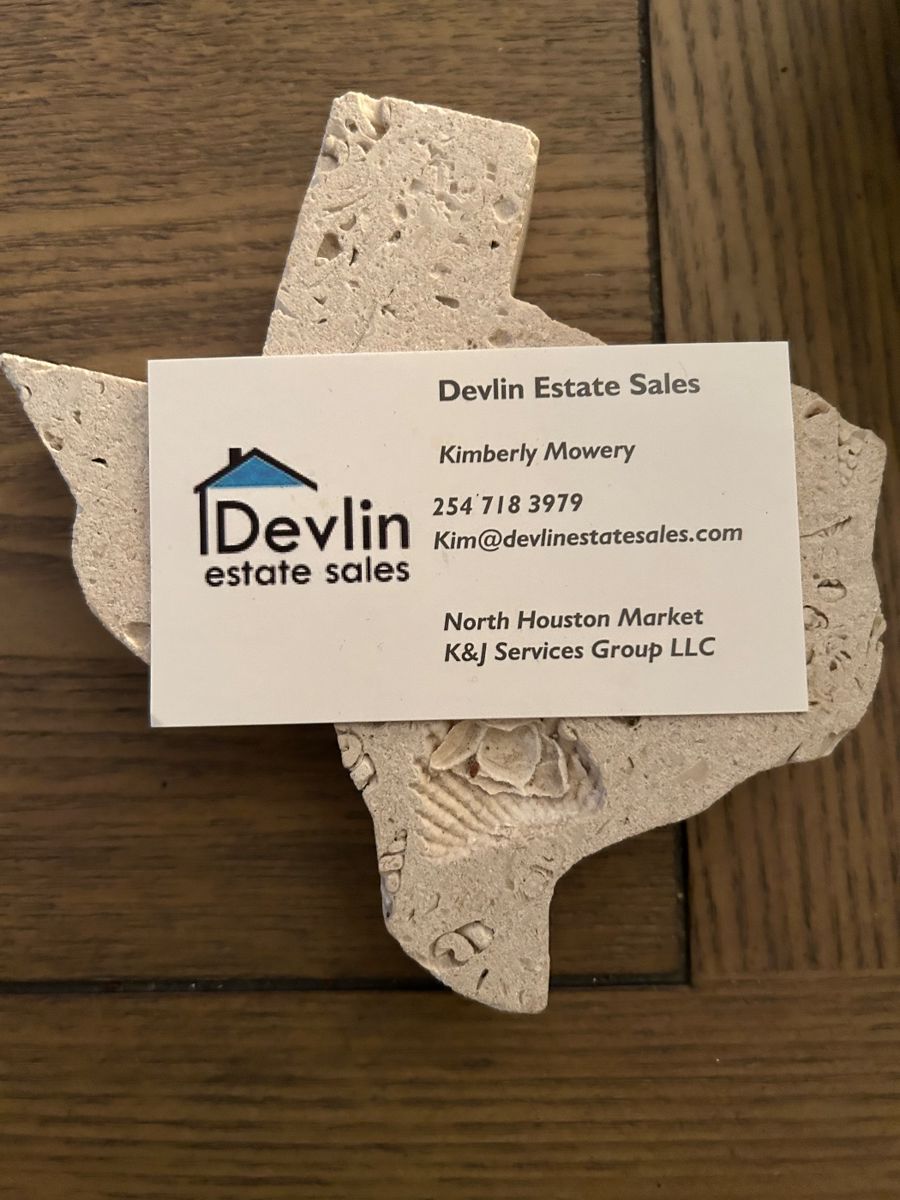 Devlin Estate Sales in Bunker Hill Houston, Tx starts on 6/1/2024