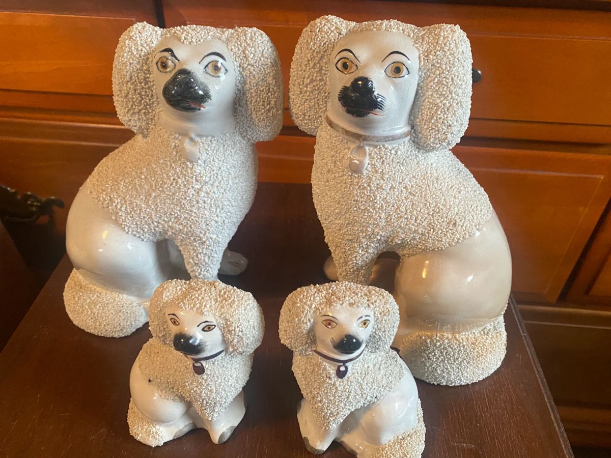Ware Antique Dog figurines