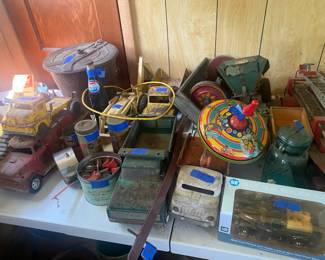 Antique and Vintage Metal Toys