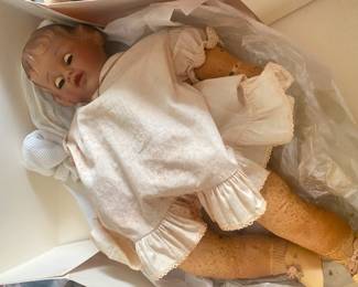 Huge collection of antique and vintage dolls