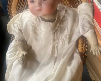 Huge collection of antique and vintage dolls