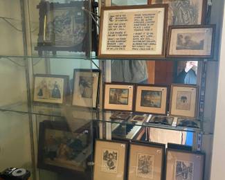 Vintage and antique lithographs