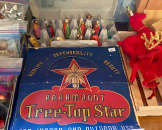 Antique and vintage Christmas decor