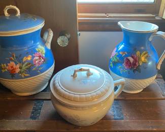 Antique Pottery / Chamber Pot