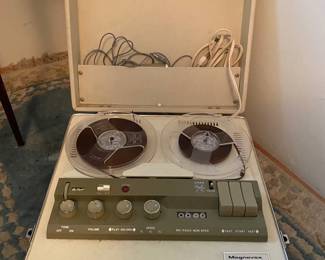 Magnavox Reel-To-Reel Tape Recorder