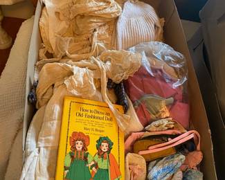 Antique Doll Clothing and Shoes
