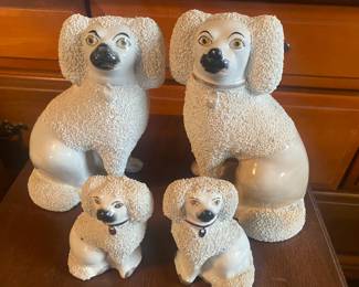 Ware Antique Dog figurines