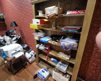 Shelf made from reclaimed old wood from Europe. 