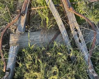 Rustic Ranch Relics, Tim Cox Art, Tools, Western Decor, Utility Vehicle