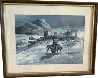 Rustic Ranch Relics, Tim Cox Art, Tools, Western Decor, Utility Vehicle