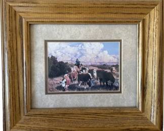 Rustic Ranch Relics, Tim Cox Art, Tools, Western Decor, Utility Vehicle