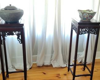 Asian planter stands 