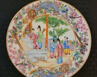 Antique Chinese Famille Rose plates 