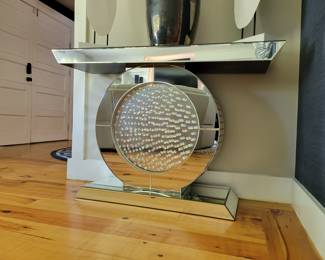 Fabulous Hollywood Regency Mirrored Console Table 