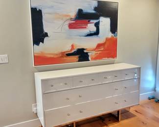 White Modern Dresser 