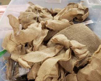 Burlap Items