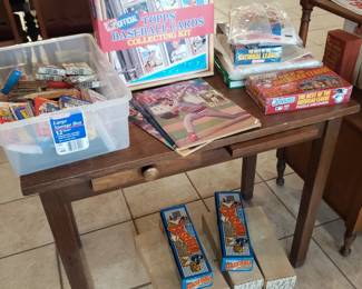 Baseball Cards 
Small Desk