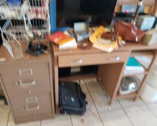 Industrial Desk
File Cabinets 