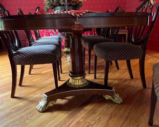 KINDEL DINING TABLE & CHAIRS