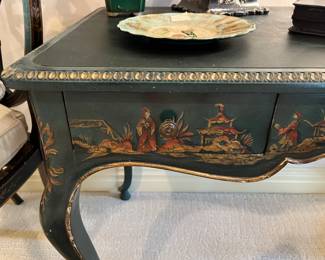BLACK ASIAN PAINTED DESK