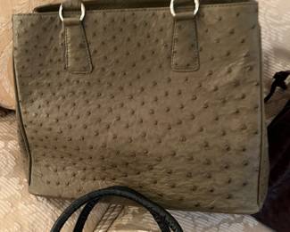 OSTRICH HANDBAG