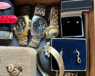 WATCHES...OMEGA....SEIKO