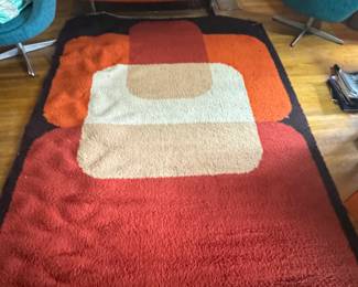 1970’s OP Art rug 